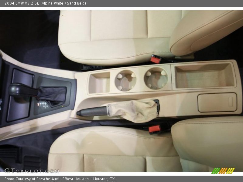 Alpine White / Sand Beige 2004 BMW X3 2.5i