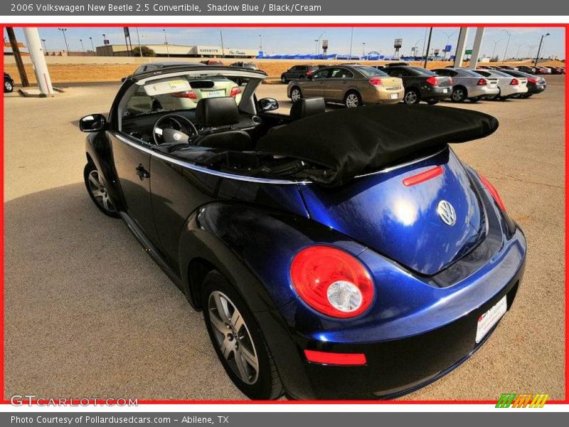 Shadow Blue / Black/Cream 2006 Volkswagen New Beetle 2.5 Convertible