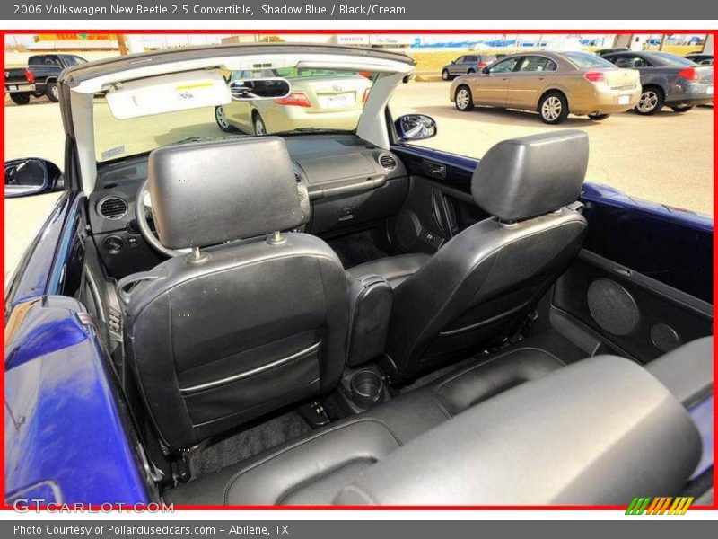 Shadow Blue / Black/Cream 2006 Volkswagen New Beetle 2.5 Convertible