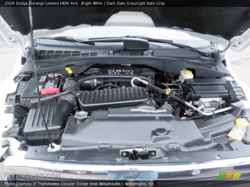 Bright White / Dark Slate Gray/Light Slate Gray 2006 Dodge Durango Limited HEMI 4x4