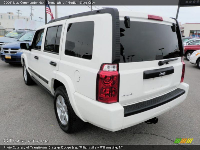 Stone White / Medium Slate Gray 2006 Jeep Commander 4x4
