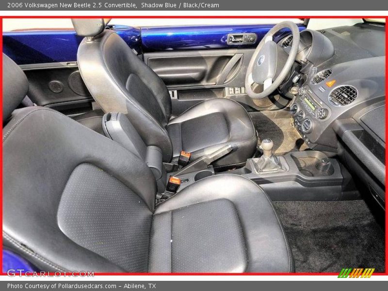 Shadow Blue / Black/Cream 2006 Volkswagen New Beetle 2.5 Convertible