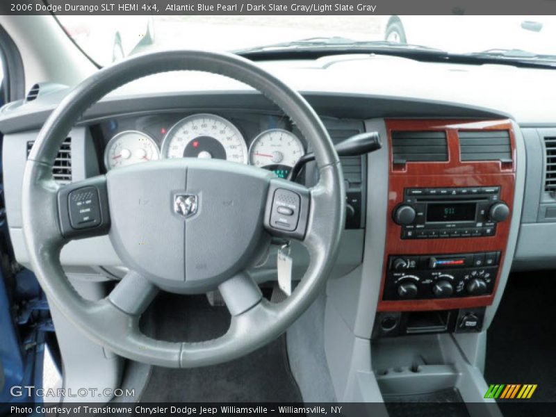 Atlantic Blue Pearl / Dark Slate Gray/Light Slate Gray 2006 Dodge Durango SLT HEMI 4x4