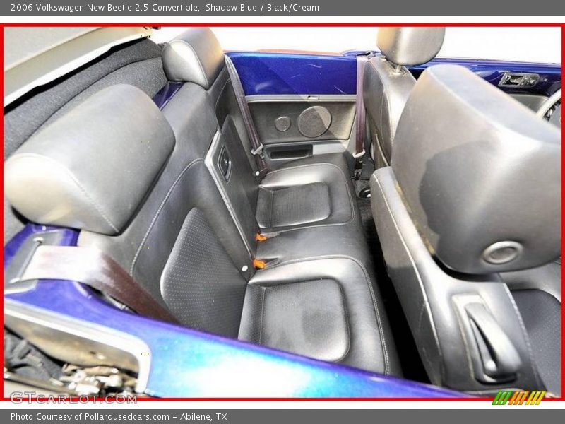 Shadow Blue / Black/Cream 2006 Volkswagen New Beetle 2.5 Convertible