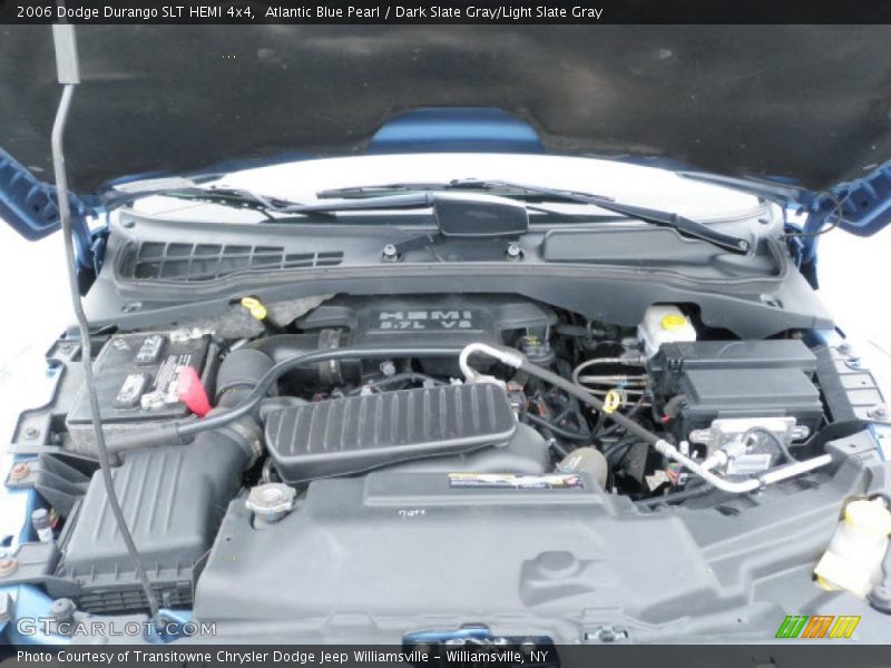 Atlantic Blue Pearl / Dark Slate Gray/Light Slate Gray 2006 Dodge Durango SLT HEMI 4x4