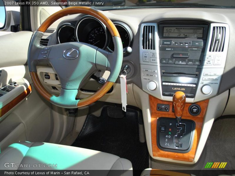 Savannah Beige Metallic / Ivory 2007 Lexus RX 350 AWD
