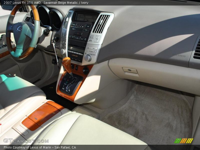 Savannah Beige Metallic / Ivory 2007 Lexus RX 350 AWD