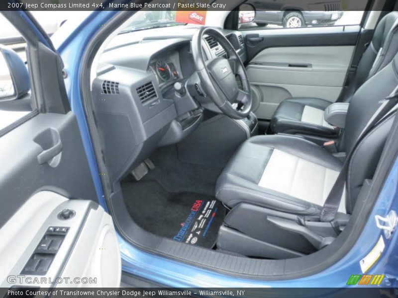 Marine Blue Pearlcoat / Pastel Slate Gray 2007 Jeep Compass Limited 4x4