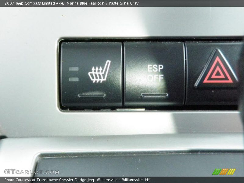Marine Blue Pearlcoat / Pastel Slate Gray 2007 Jeep Compass Limited 4x4