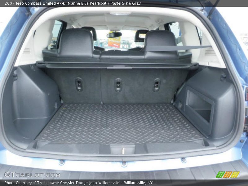 Marine Blue Pearlcoat / Pastel Slate Gray 2007 Jeep Compass Limited 4x4