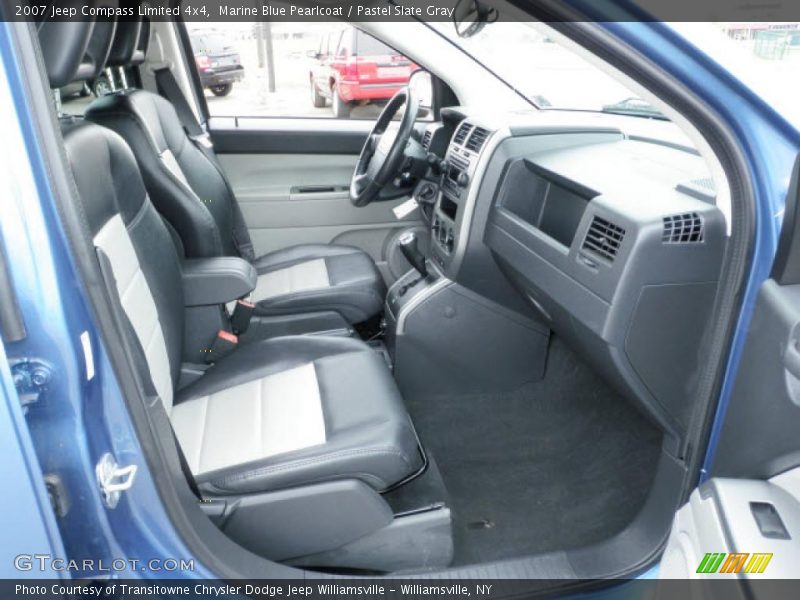 Marine Blue Pearlcoat / Pastel Slate Gray 2007 Jeep Compass Limited 4x4