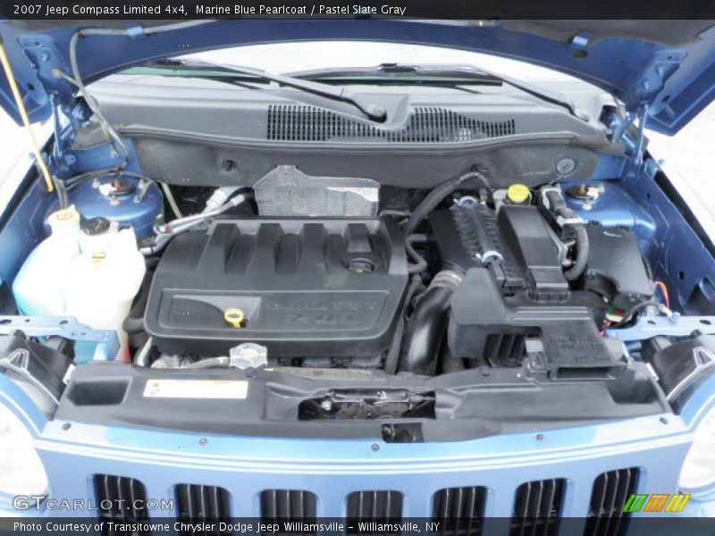 Marine Blue Pearlcoat / Pastel Slate Gray 2007 Jeep Compass Limited 4x4