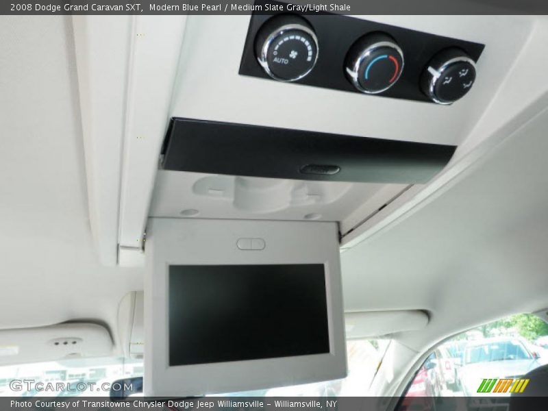 Modern Blue Pearl / Medium Slate Gray/Light Shale 2008 Dodge Grand Caravan SXT