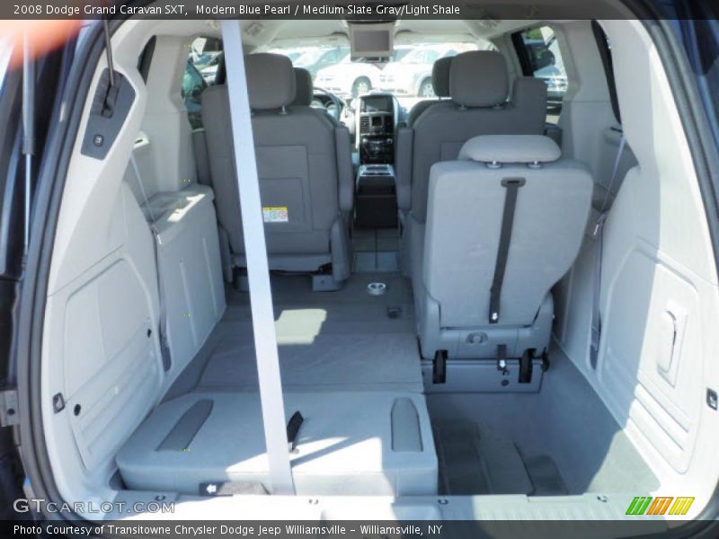 Modern Blue Pearl / Medium Slate Gray/Light Shale 2008 Dodge Grand Caravan SXT