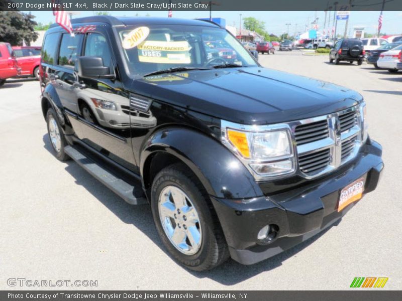 Black / Dark Slate Gray/Light Slate Gray 2007 Dodge Nitro SLT 4x4