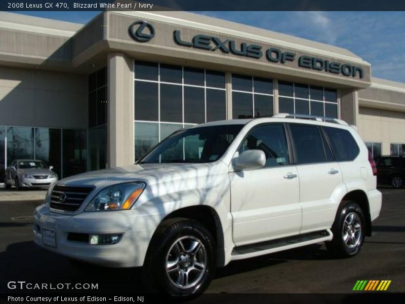Blizzard White Pearl / Ivory 2008 Lexus GX 470