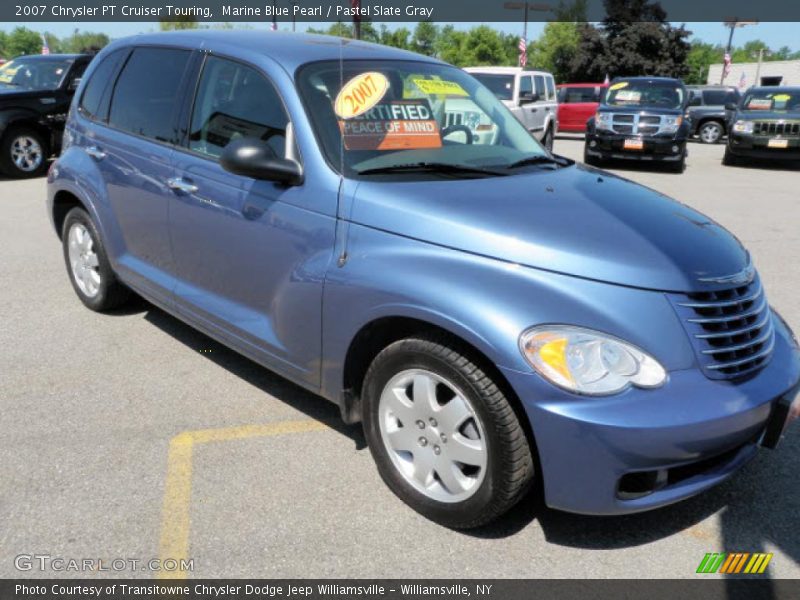 Marine Blue Pearl / Pastel Slate Gray 2007 Chrysler PT Cruiser Touring