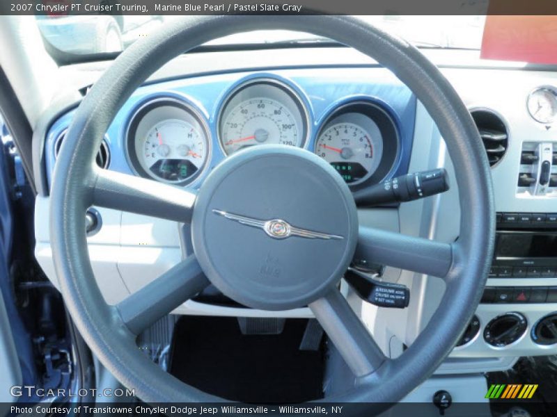 Marine Blue Pearl / Pastel Slate Gray 2007 Chrysler PT Cruiser Touring