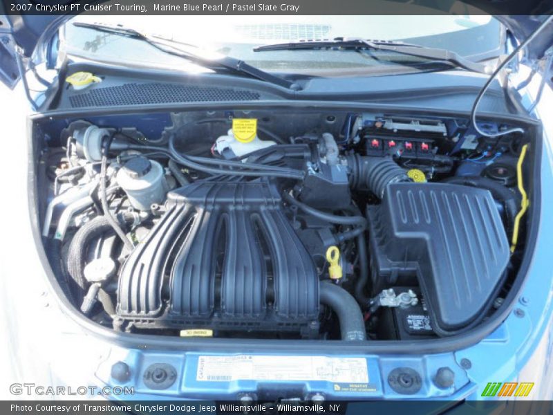 Marine Blue Pearl / Pastel Slate Gray 2007 Chrysler PT Cruiser Touring