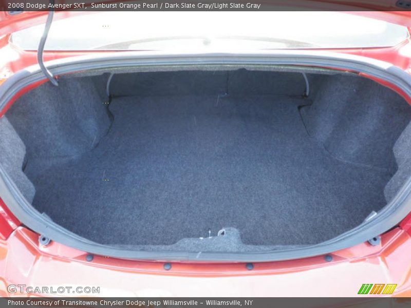 Sunburst Orange Pearl / Dark Slate Gray/Light Slate Gray 2008 Dodge Avenger SXT