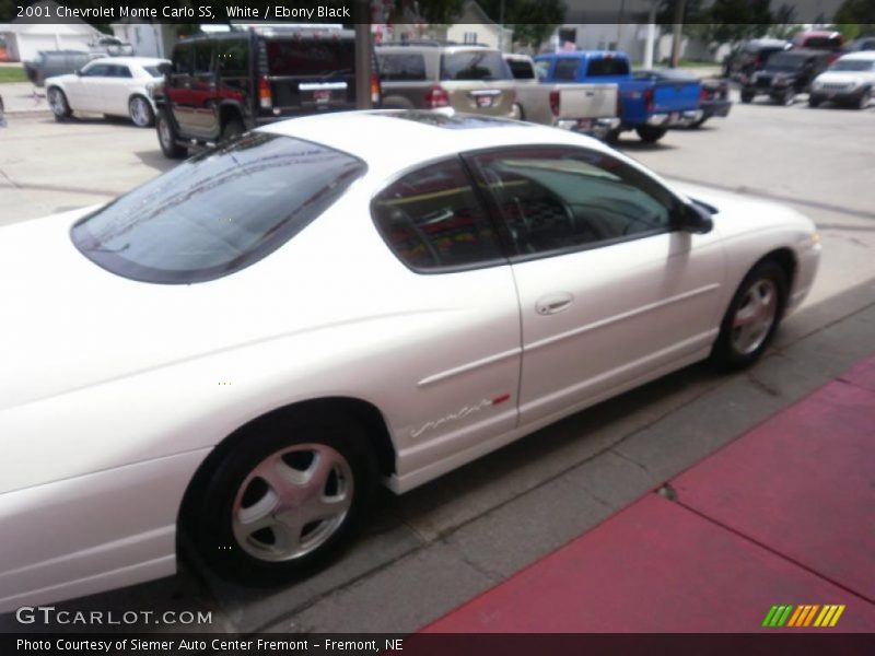 White / Ebony Black 2001 Chevrolet Monte Carlo SS