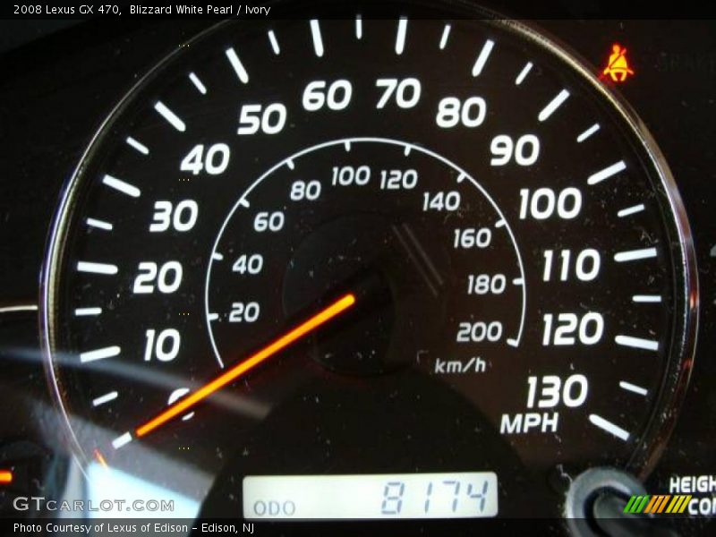 Blizzard White Pearl / Ivory 2008 Lexus GX 470