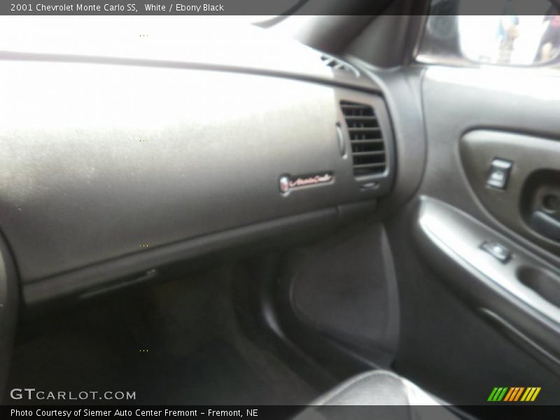 White / Ebony Black 2001 Chevrolet Monte Carlo SS