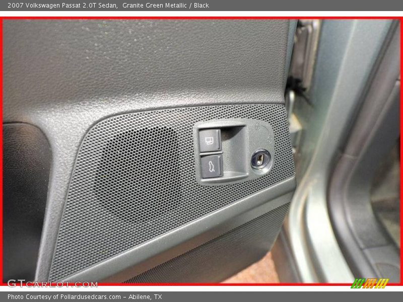 Granite Green Metallic / Black 2007 Volkswagen Passat 2.0T Sedan