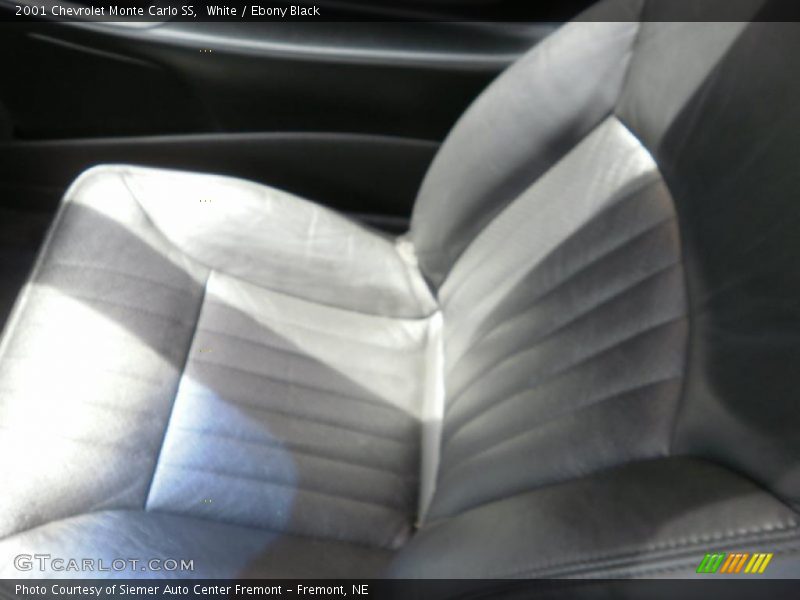 White / Ebony Black 2001 Chevrolet Monte Carlo SS