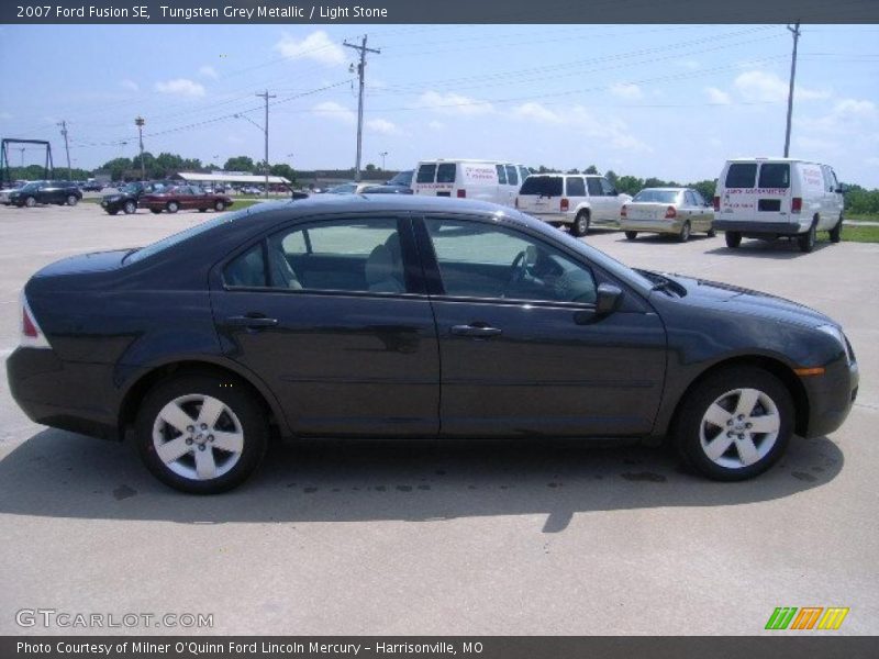 Tungsten Grey Metallic / Light Stone 2007 Ford Fusion SE