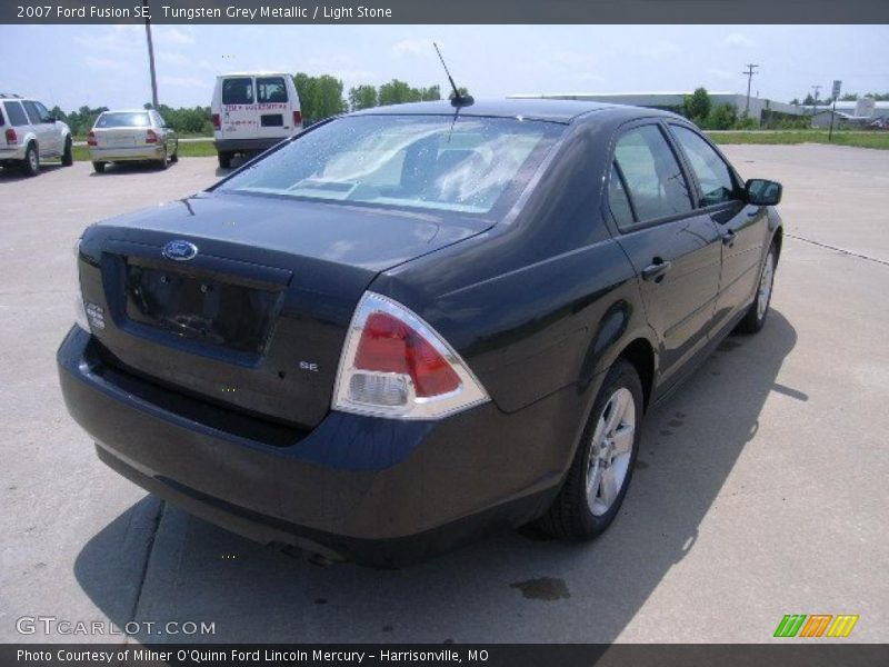 Tungsten Grey Metallic / Light Stone 2007 Ford Fusion SE
