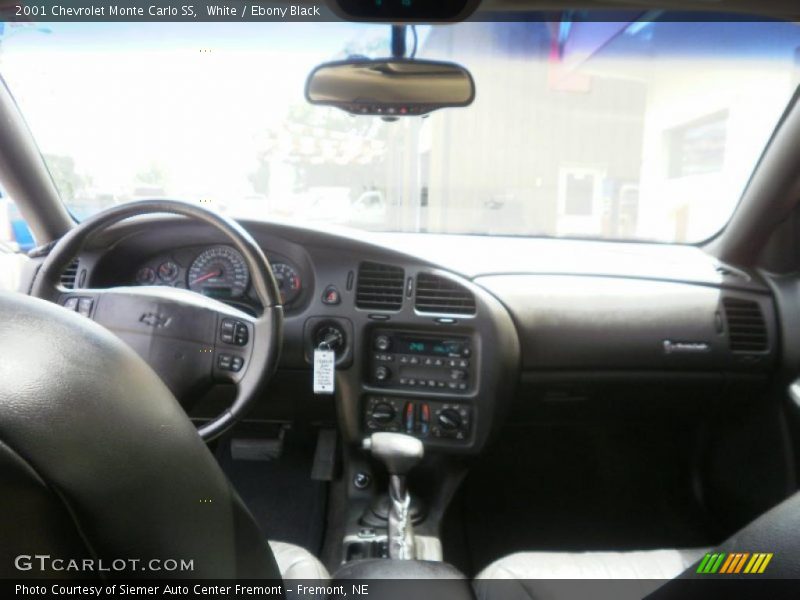 White / Ebony Black 2001 Chevrolet Monte Carlo SS