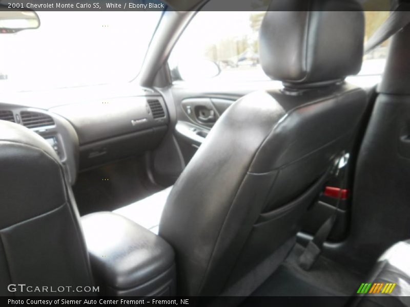 White / Ebony Black 2001 Chevrolet Monte Carlo SS