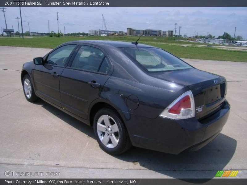 Tungsten Grey Metallic / Light Stone 2007 Ford Fusion SE