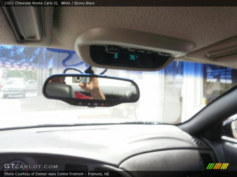 White / Ebony Black 2001 Chevrolet Monte Carlo SS
