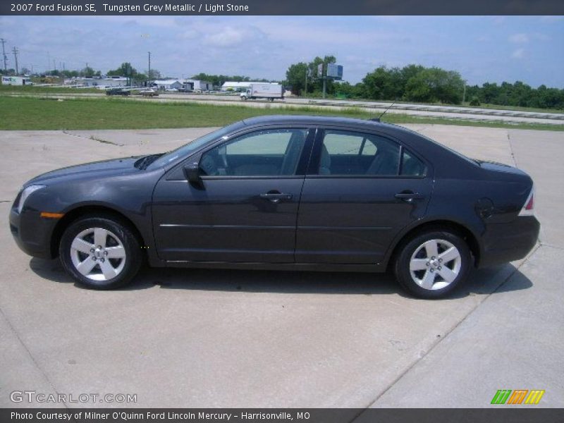 Tungsten Grey Metallic / Light Stone 2007 Ford Fusion SE