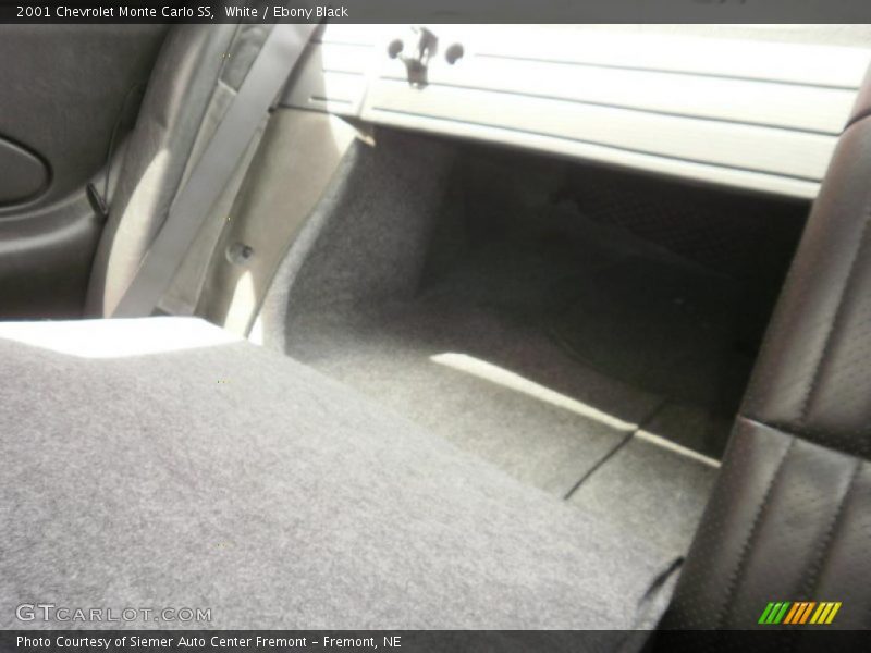 White / Ebony Black 2001 Chevrolet Monte Carlo SS