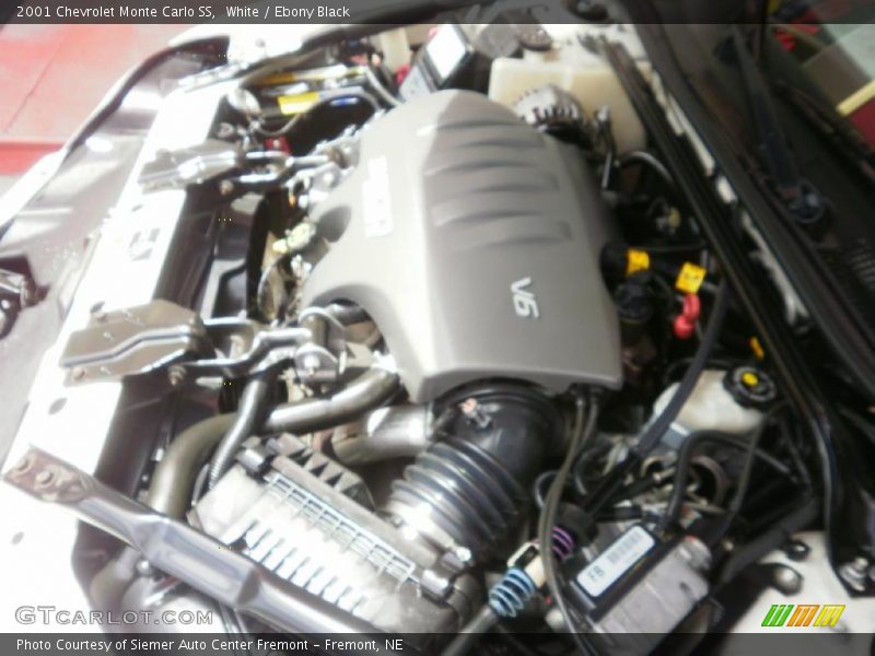 White / Ebony Black 2001 Chevrolet Monte Carlo SS