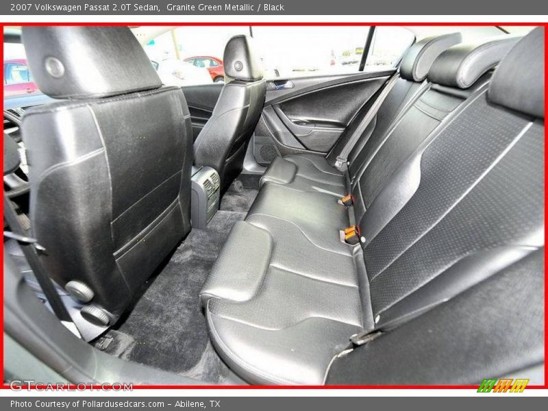 Granite Green Metallic / Black 2007 Volkswagen Passat 2.0T Sedan