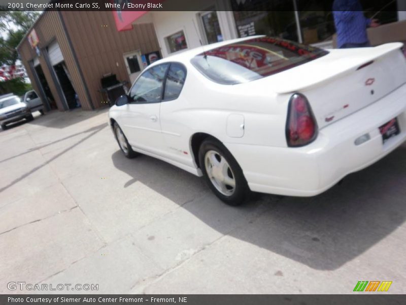 White / Ebony Black 2001 Chevrolet Monte Carlo SS