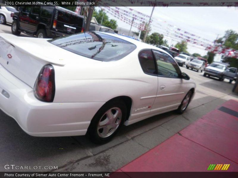 White / Ebony Black 2001 Chevrolet Monte Carlo SS