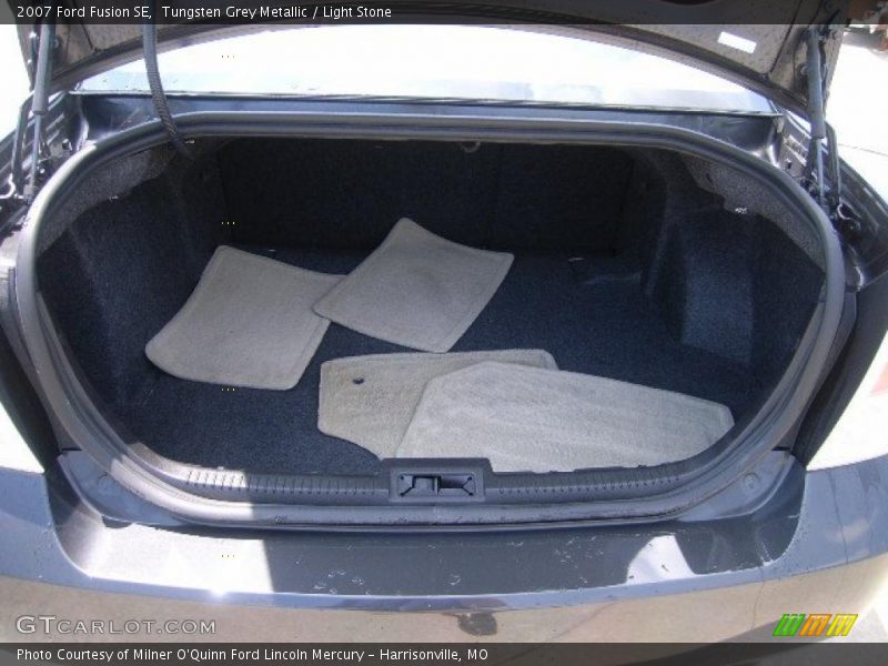 Tungsten Grey Metallic / Light Stone 2007 Ford Fusion SE