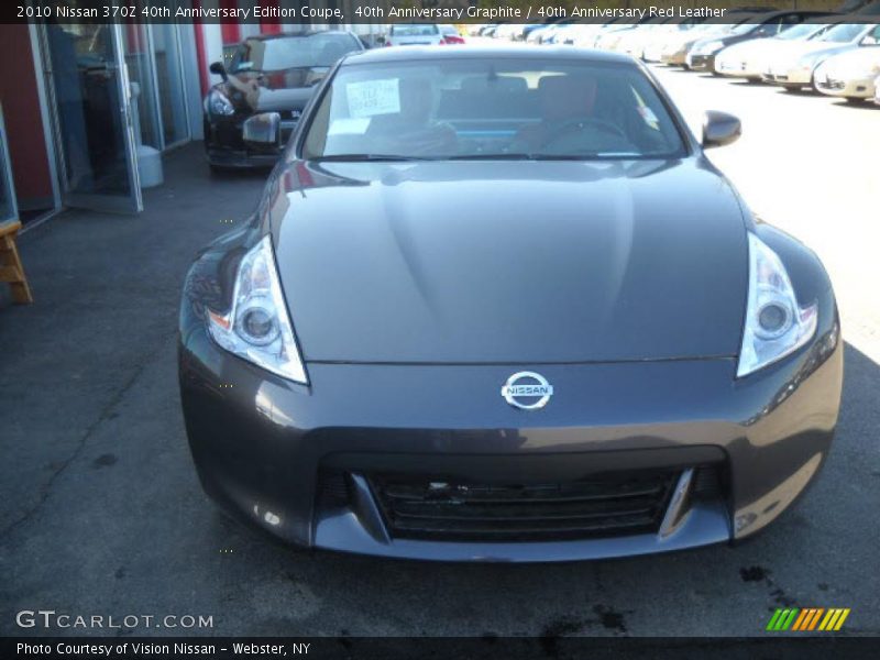 40th Anniversary Graphite / 40th Anniversary Red Leather 2010 Nissan 370Z 40th Anniversary Edition Coupe