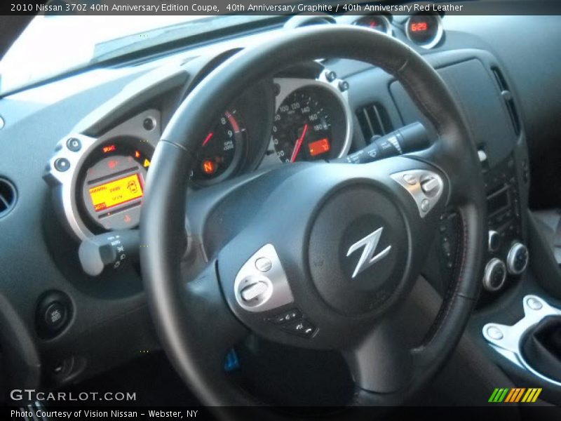 40th Anniversary Graphite / 40th Anniversary Red Leather 2010 Nissan 370Z 40th Anniversary Edition Coupe