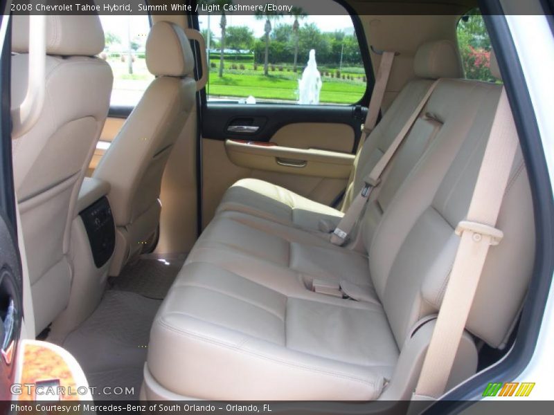 Summit White / Light Cashmere/Ebony 2008 Chevrolet Tahoe Hybrid