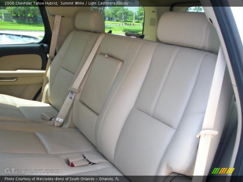 Summit White / Light Cashmere/Ebony 2008 Chevrolet Tahoe Hybrid