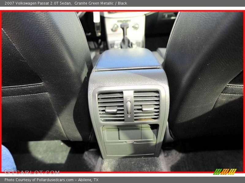 Granite Green Metallic / Black 2007 Volkswagen Passat 2.0T Sedan