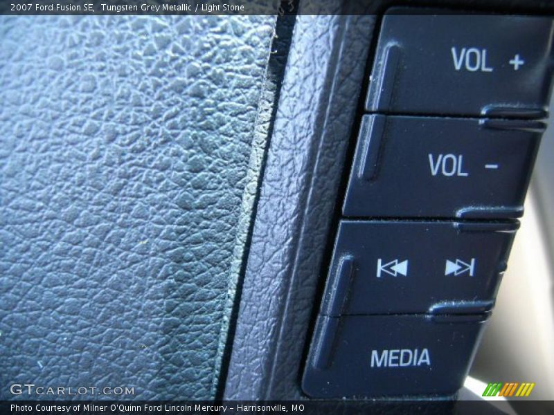 Tungsten Grey Metallic / Light Stone 2007 Ford Fusion SE