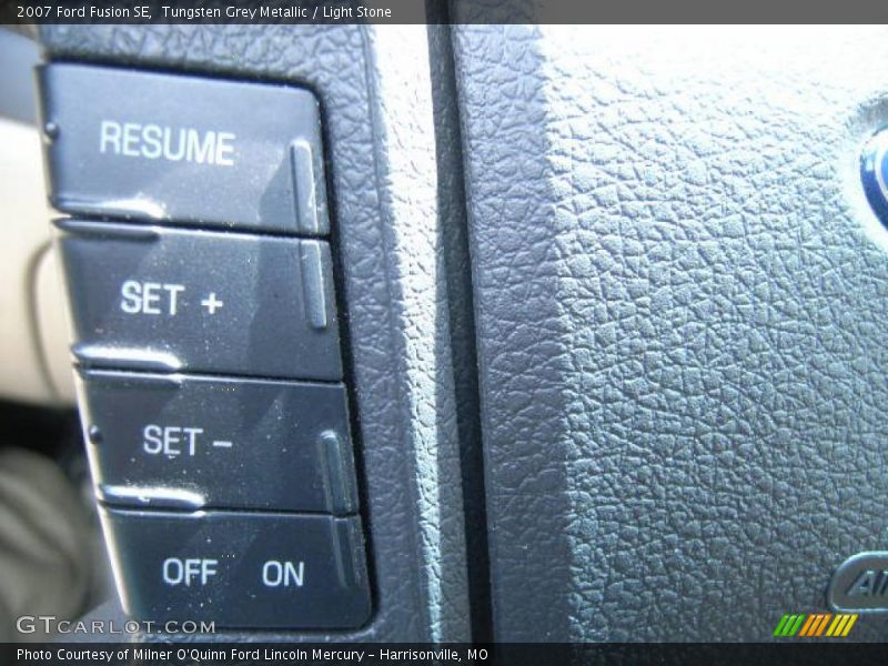 Tungsten Grey Metallic / Light Stone 2007 Ford Fusion SE