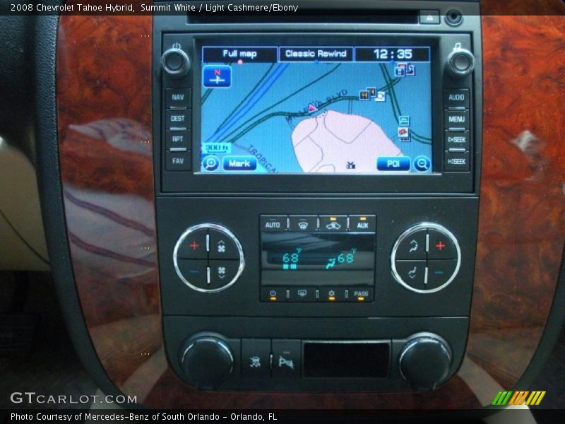 Summit White / Light Cashmere/Ebony 2008 Chevrolet Tahoe Hybrid